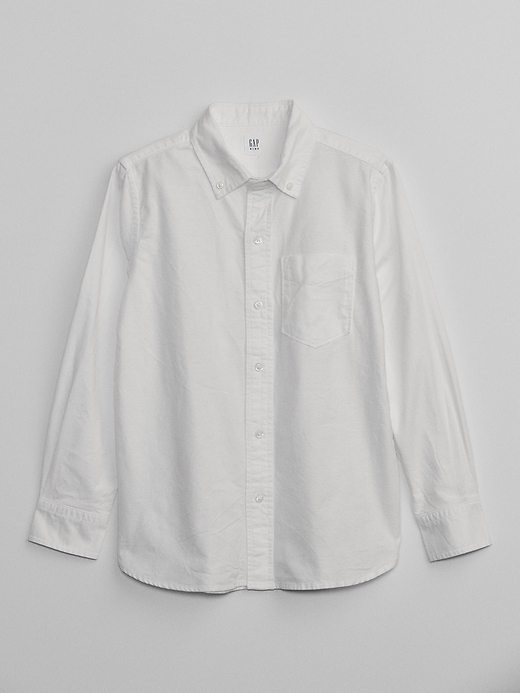 Image number 1 showing, Kids Uniform Oxford Shirt