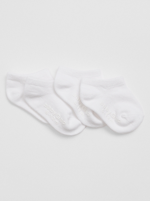 Image number 1 showing, babyGap No-Show Socks (4-Pack)