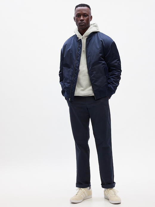 Image number 1 showing, GapFlex Essential Khakis in Straight Fit