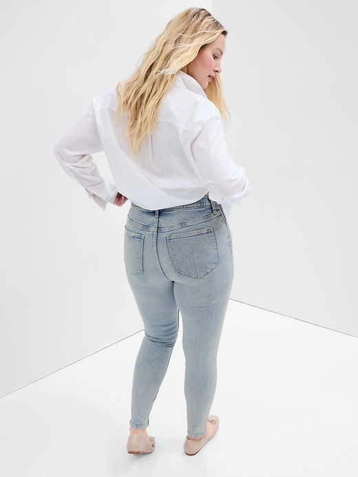 Image number 6 showing, High Rise Universal Skinny Jeans