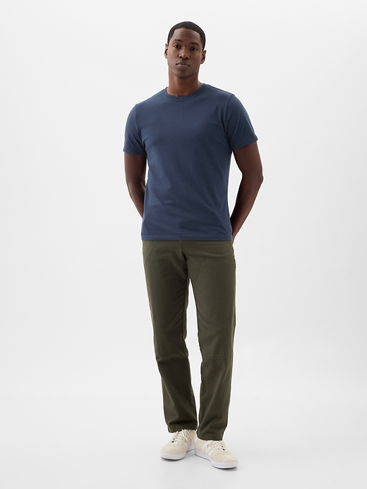 L'image numéro 3 présente T-shirt ras du cou doux de tous les jours