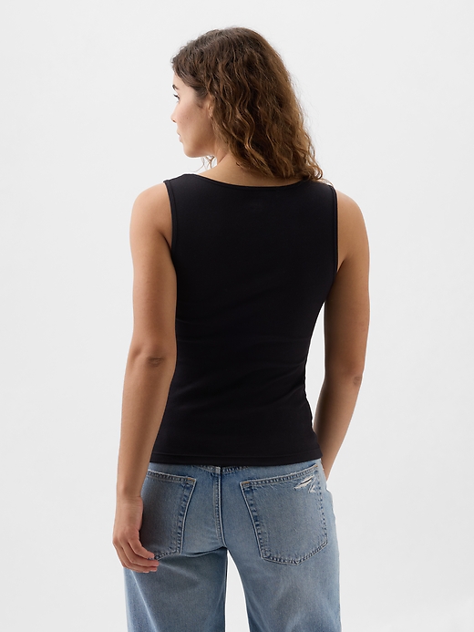 Image number 2 showing, Gap Logo Ribbed Tank Top