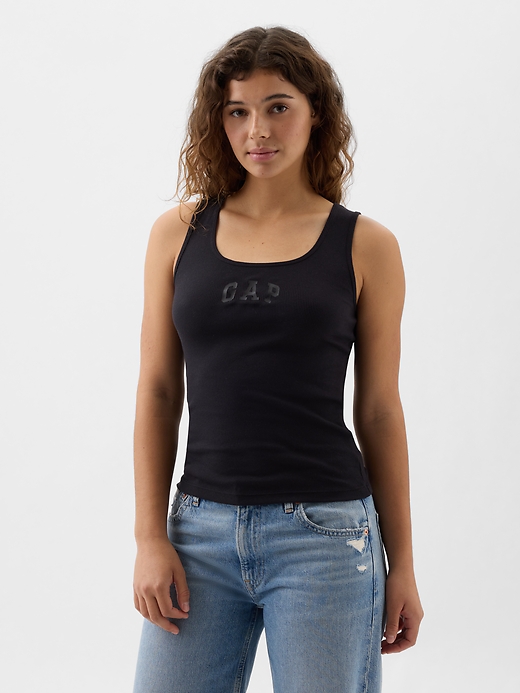 Image number 1 showing, Gap Logo Ribbed Tank Top