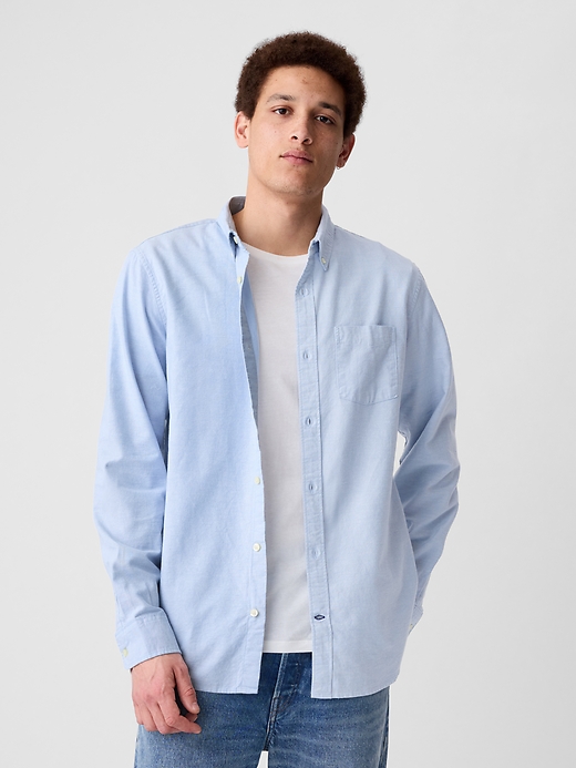 L'image numéro 1 présente Chemise Oxford coupe standard