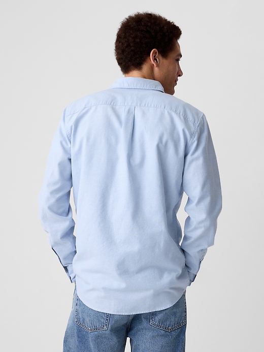 L'image numéro 2 présente Chemise Oxford coupe standard