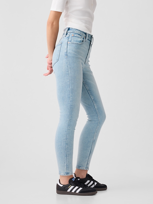 Image number 3 showing, High Rise Universal Skinny Jeans