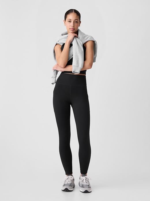 Image number 1 showing, GapFit Sky High Studio Pocket Leggings