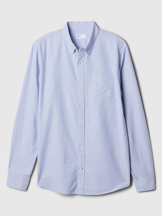 L'image numéro 4 présente Chemise Oxford coupe standard