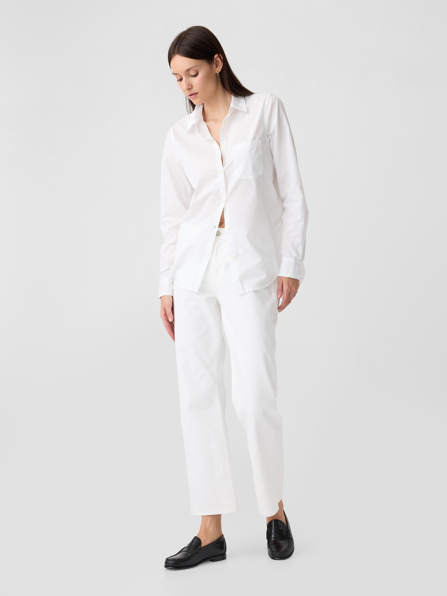 cnttonページ Classic Cotton Shirt | Gap Factory