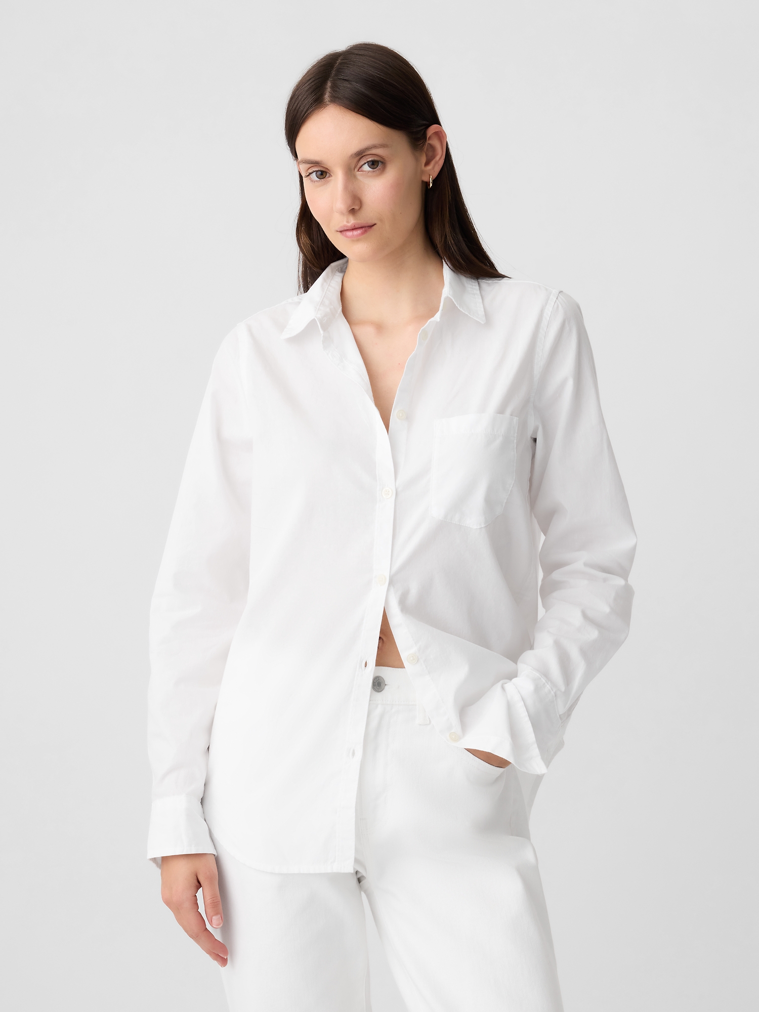 cnttonページ Classic Cotton Shirt | Gap Factory