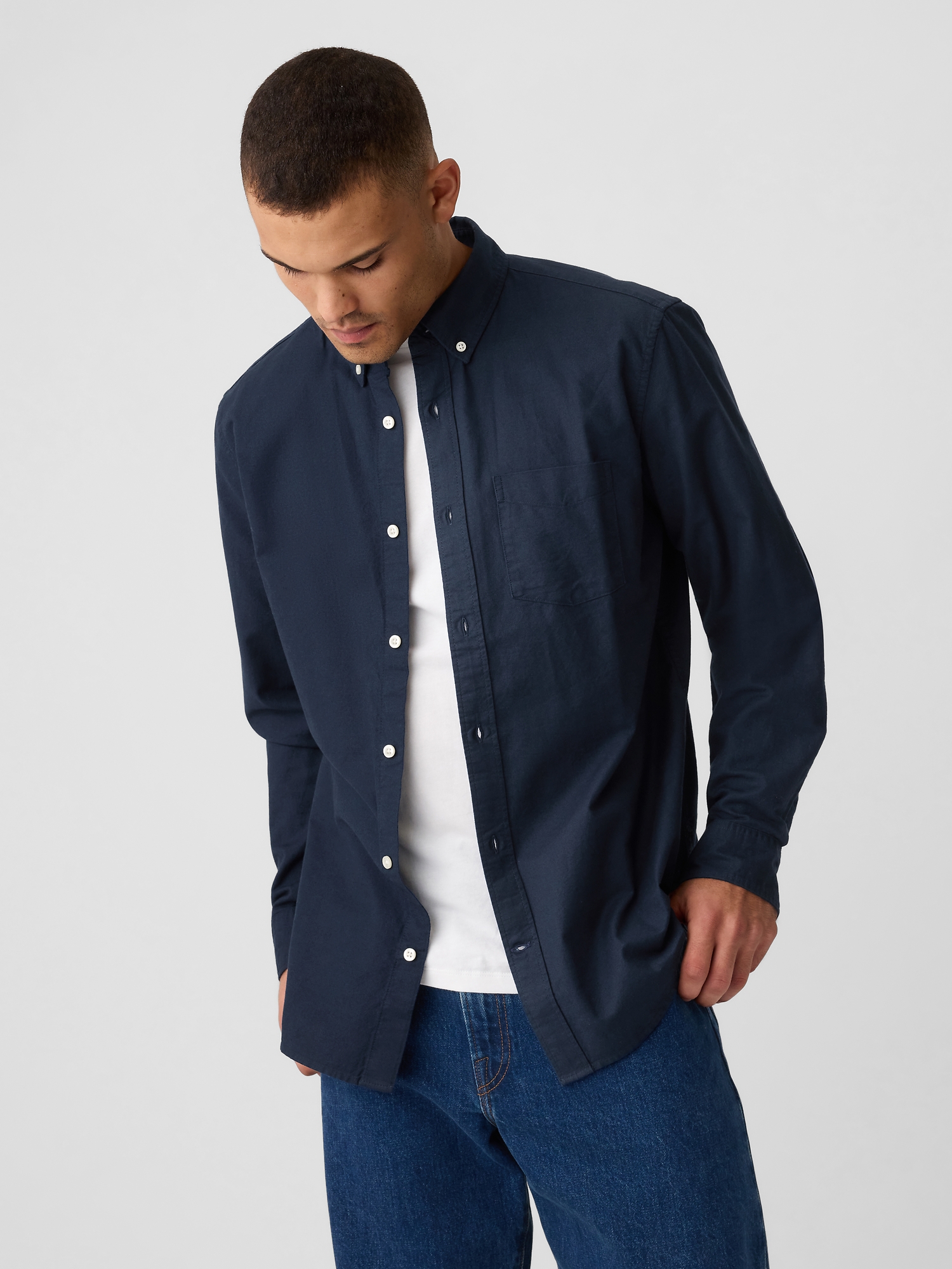 Oxford Shirt in Standard Fit | Gap Factory