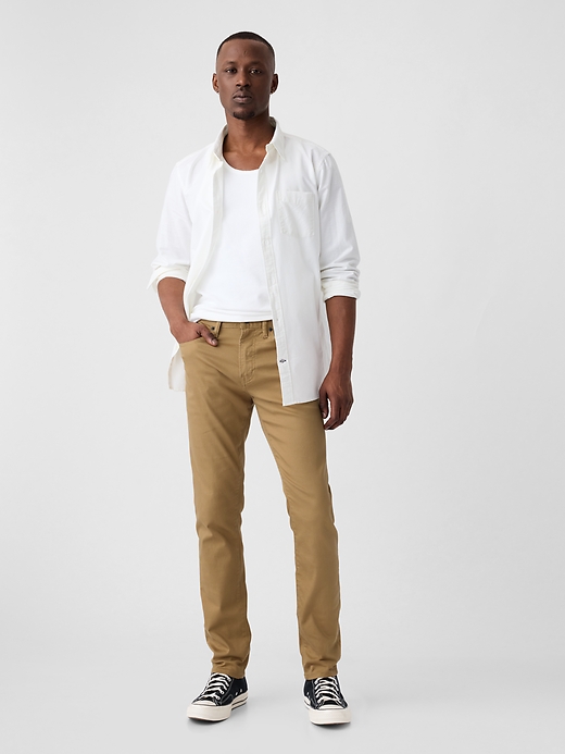 Image number 1 showing, GapFlex Slim Travel Jeans