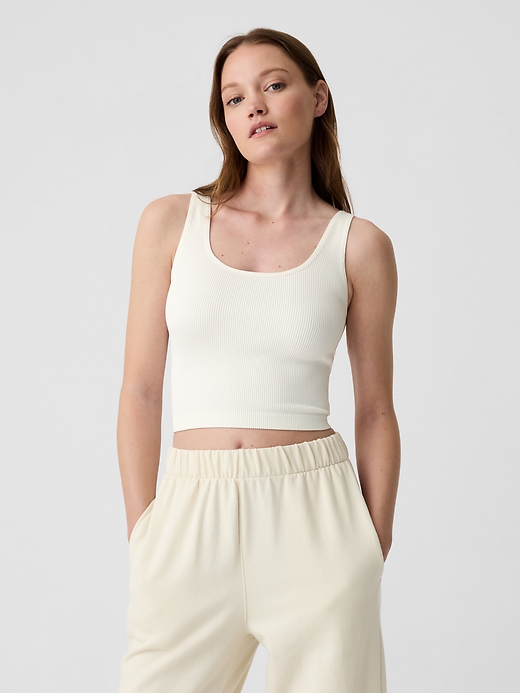 Image number 1 showing, Ribbed Scoopneck Brami