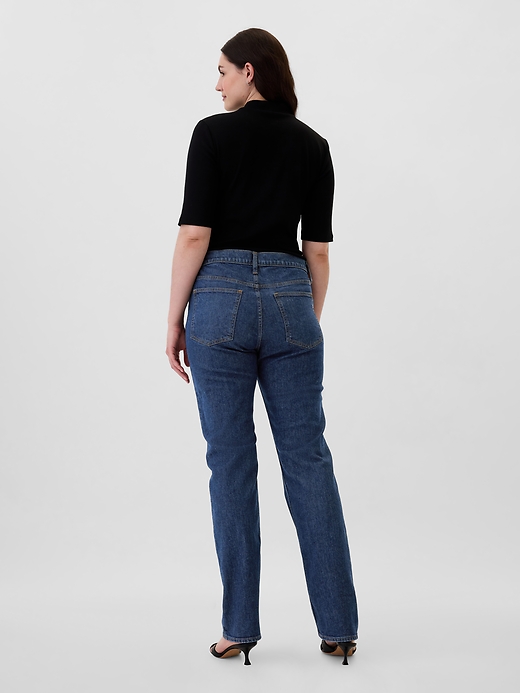 Image number 6 showing, High Rise '90s Straight Jeans