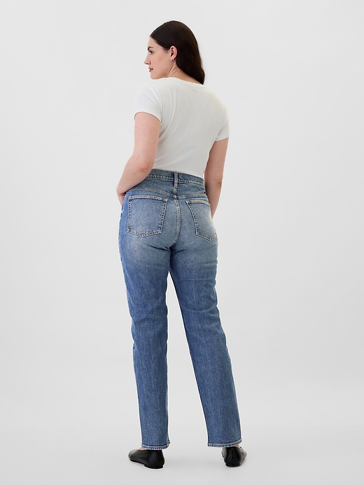 Image number 6 showing, High Rise '90s Straight Jeans