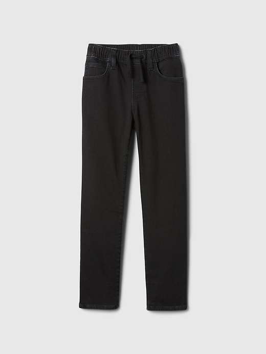 Image number 1 showing, Kids Pull-On Original Straight Sweatpant Jeans