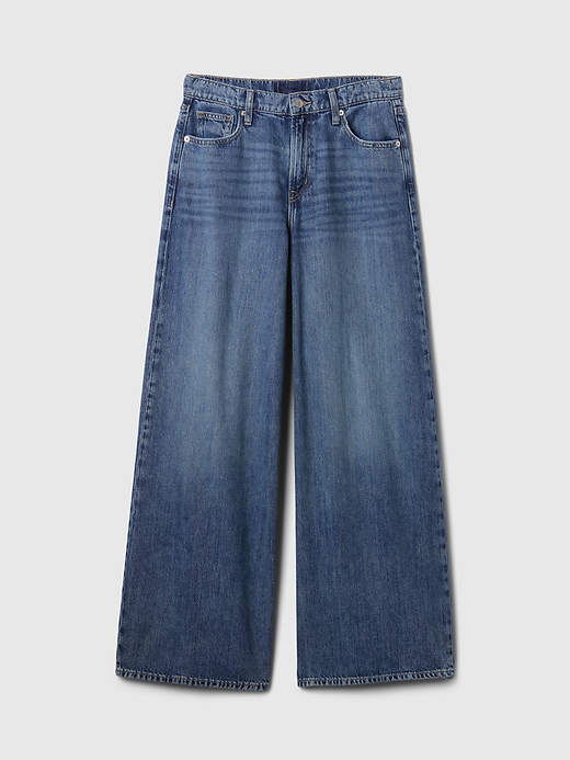 Mid Rise SuperSoft Baggy Jeans | Gap Factory