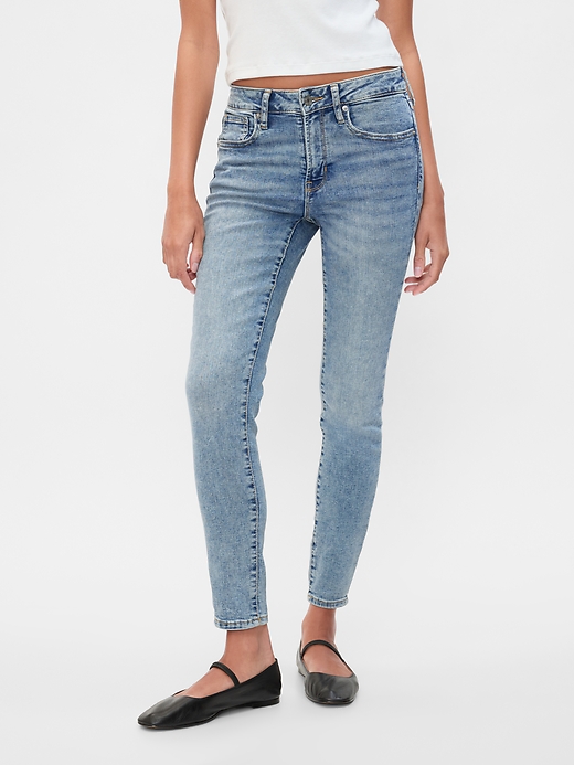 Image number 2 showing, Mid Rise Universal Skinny Jeans