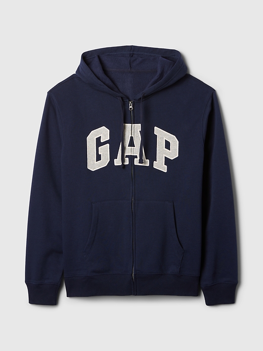 Image number 4 showing, Relaxed Gap Logo Zip Hoodie