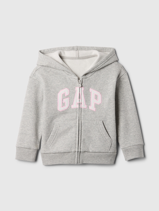 Image number 1 showing, babyGap Logo Zip Hoodie
