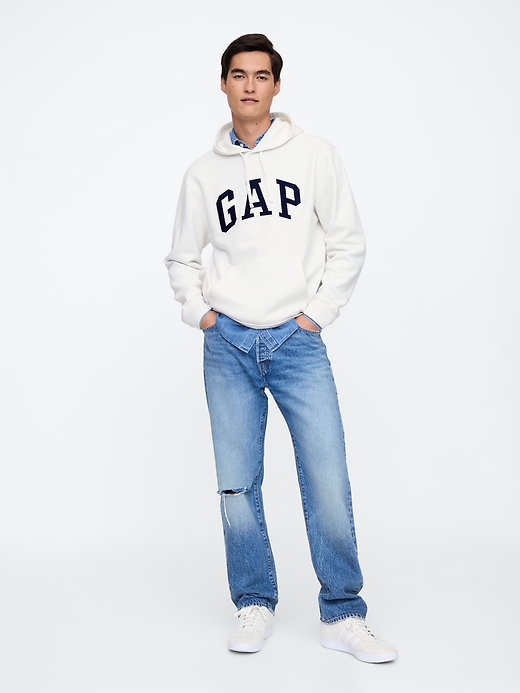 Image number 3 showing, Adult Relaxed Gap Logo Hoodie