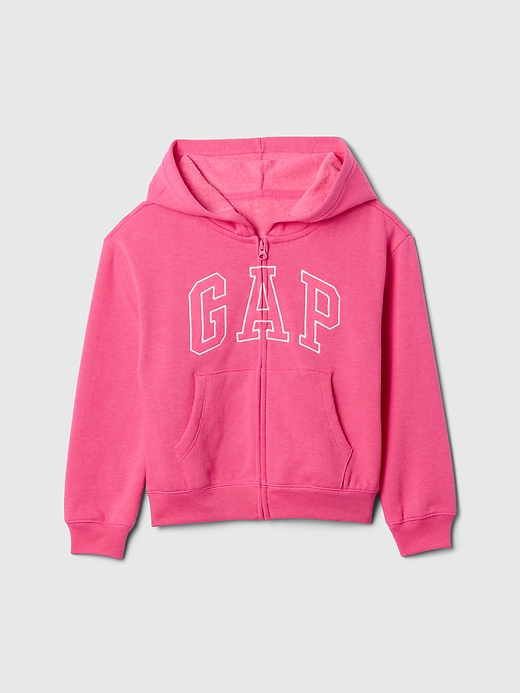 Image number 1 showing, Kids Relaxed Gap Logo Zip Hoodie