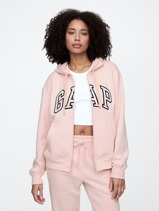 Image number 1 showing, Relaxed Gap Logo Zip Hoodie