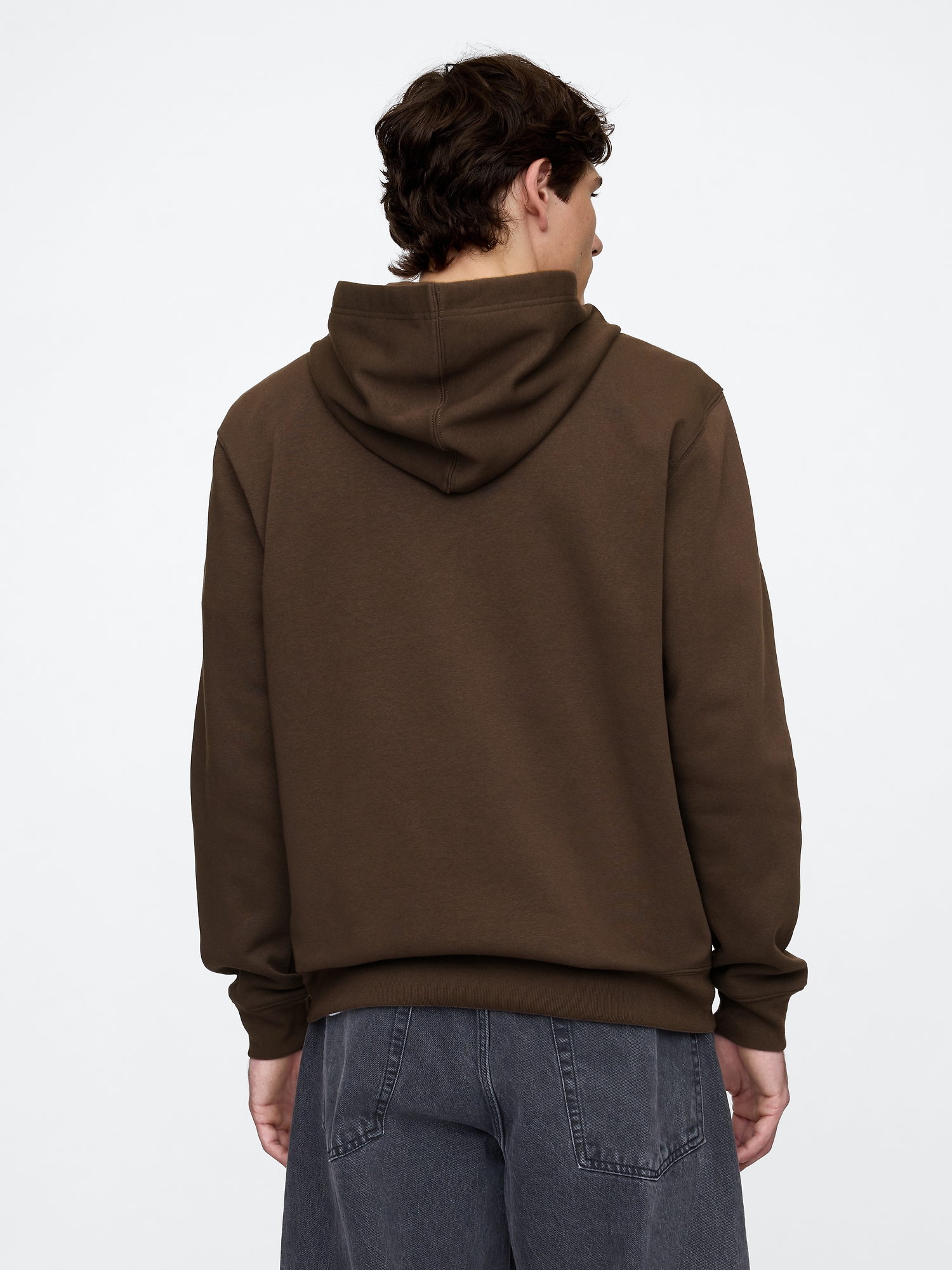 Adult Relaxed Gap Logo Zip Hoodie | Gap Factory
