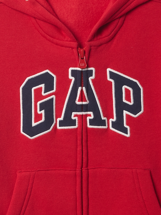 Image number 3 showing, babyGap Relaxed Logo Zip Hoodie