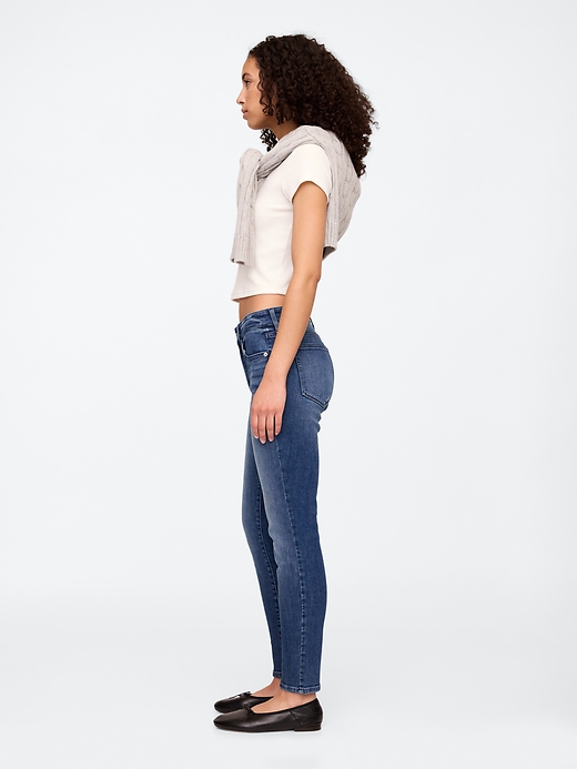 Image number 3 showing, Mid Rise Universal Skinny Jeans