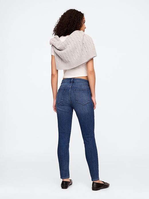Image number 4 showing, Mid Rise Universal Skinny Jeans