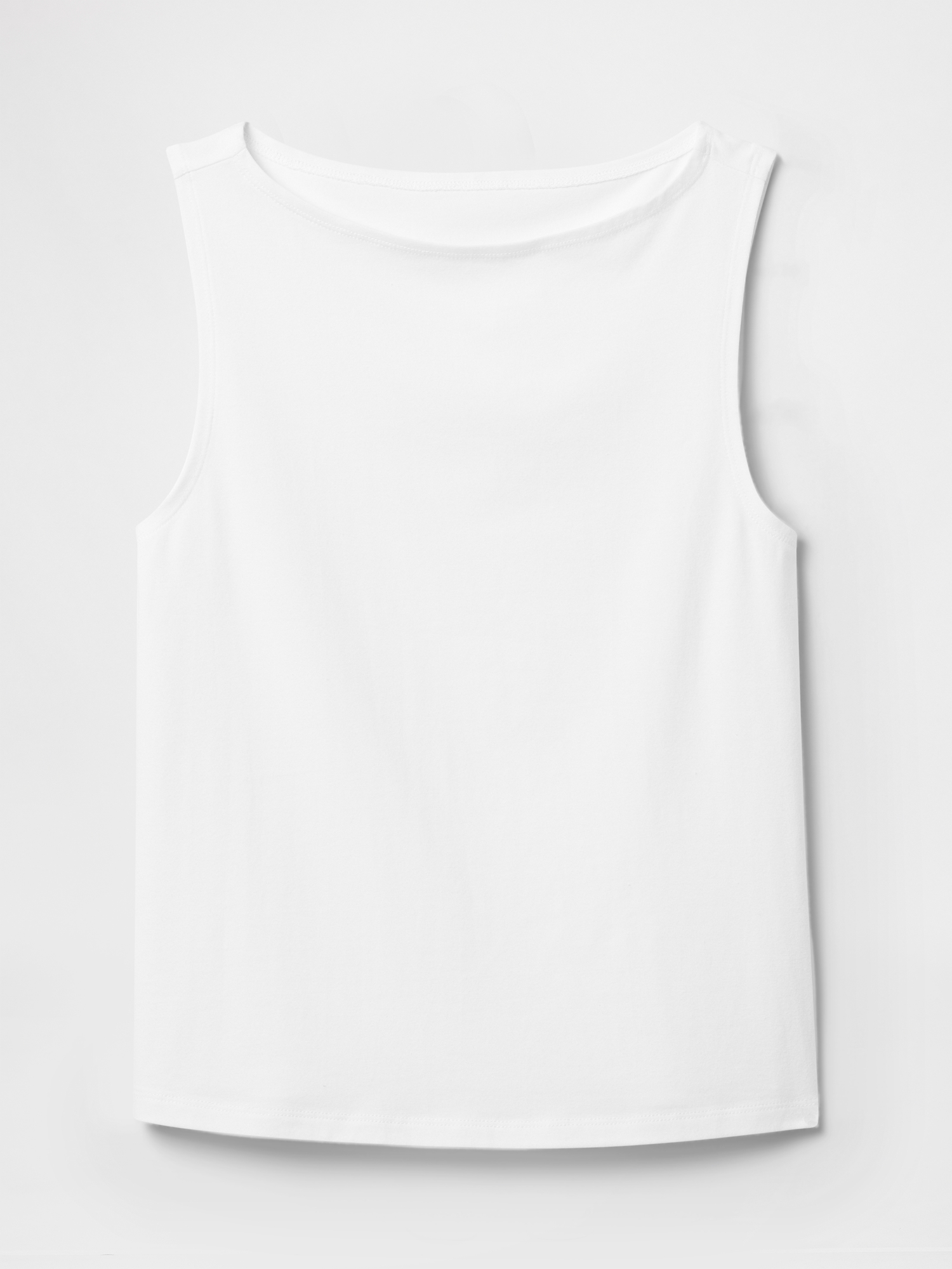 トップス boat neck tanktop Boatneck Tank Top White | Garage