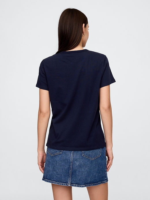 L'image numéro 2 présente T-shirt ras du cou favori
