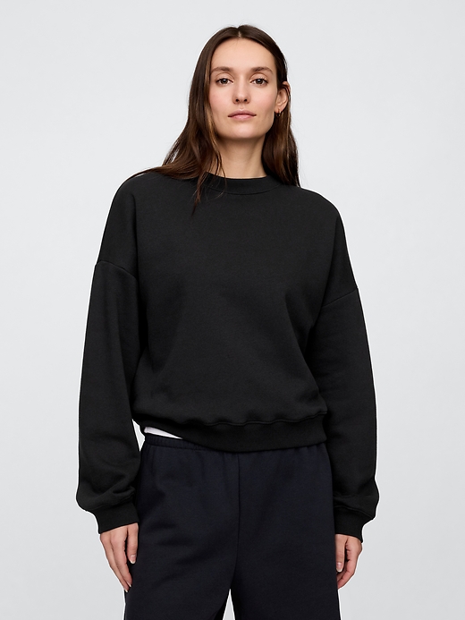 Image number 1 showing, Relaxed Wedge Crewneck Sweatshirt