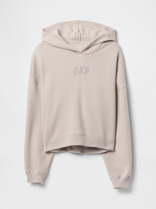 Image number 5 showing, Relaxed Gap Mini-Logo Cropped Hoodie