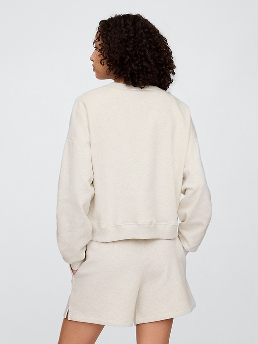 Image number 2 showing, Relaxed Wedge Crewneck Sweatshirt