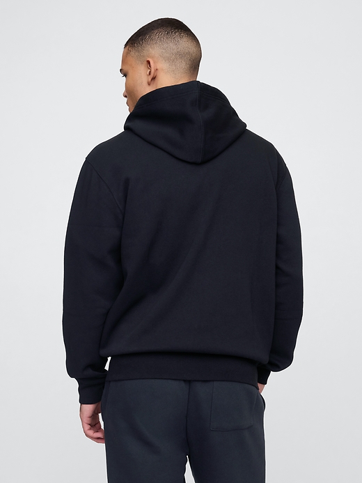 Relaxed Gap Logo Zip Hoodie | Gap Factory