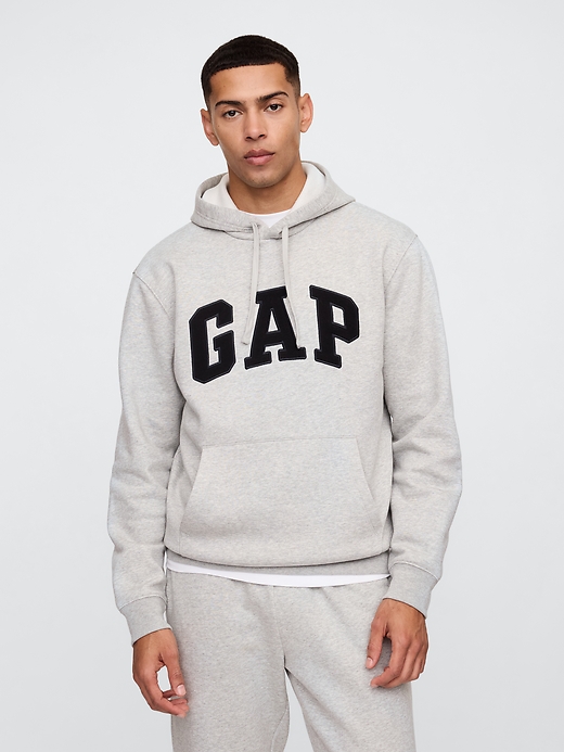 Image number 1 showing, Adult Relaxed Gap Logo Hoodie