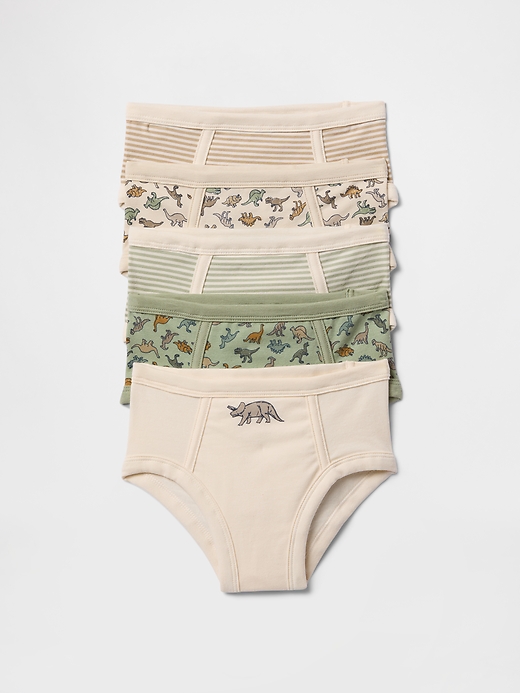 Image number 1 showing, Toddler Dino Briefs (5-Pack)