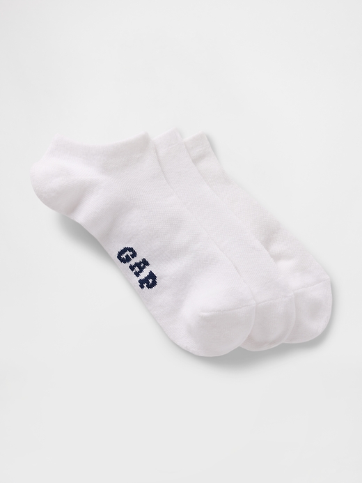 Image number 1 showing, Kids Gap Logo No-Show Socks (3-Pack)