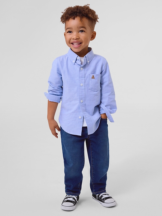 Image number 2 showing, Toddler Oxford Convertible Shirt