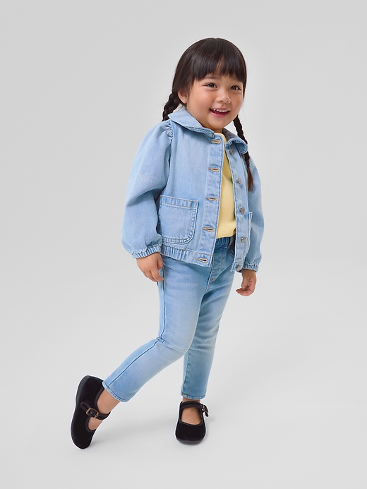 Image number 2 showing, babyGap Pull-On Skinny Sweatpant Jeans