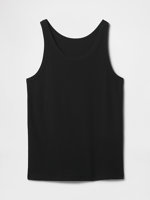 Image number 5 showing, Ribbed Scoopneck Tank Top
