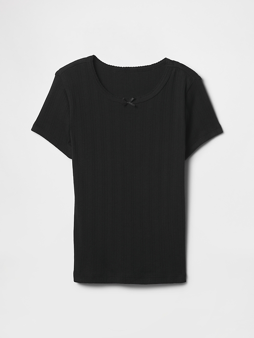 Image number 1 showing, Kids Ribbed T-Shirt