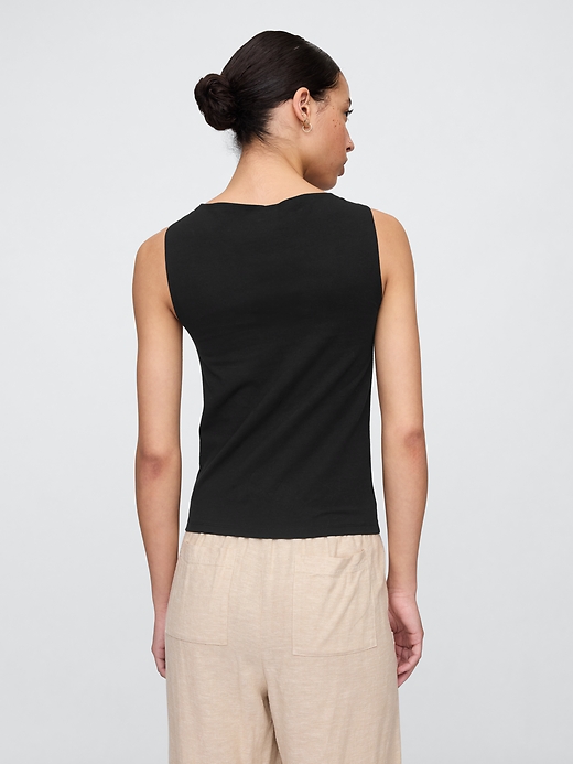 Image number 2 showing, Boatneck Tank Top