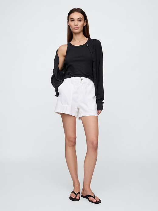 Image number 3 showing, Ribbed Scoopneck Tank Top