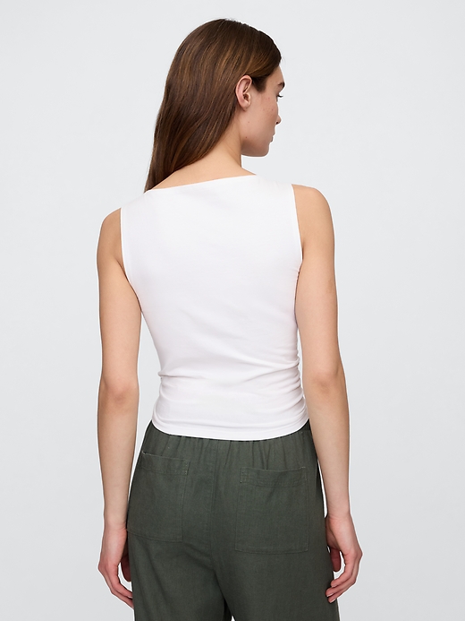 Image number 2 showing, Boatneck Tank Top