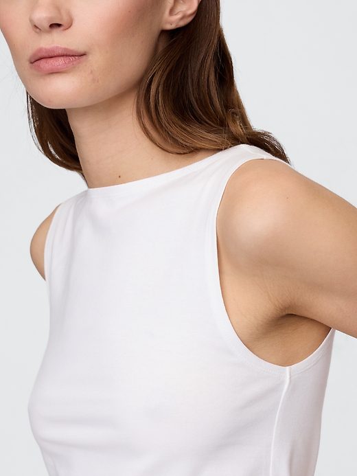 Image number 4 showing, Boatneck Tank Top