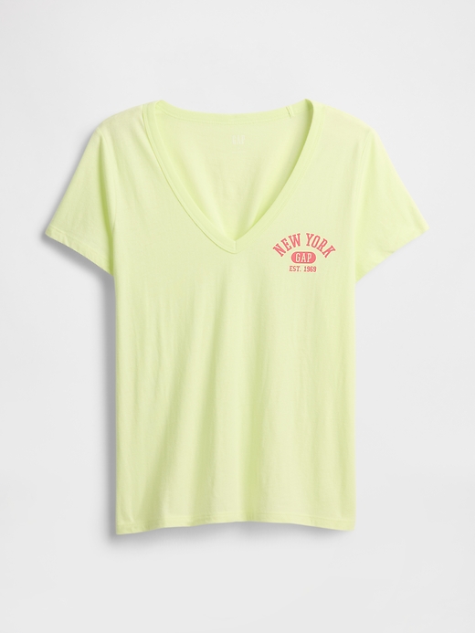 Image number 5 showing, Favorite V-Neck Graphic T-Shirt