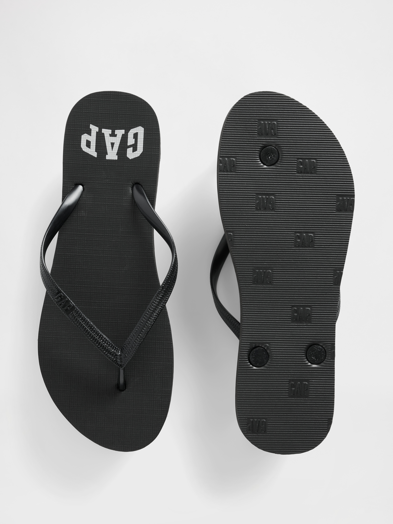 ユキの GAP Gap Logo Flip Flops | Gap Factory